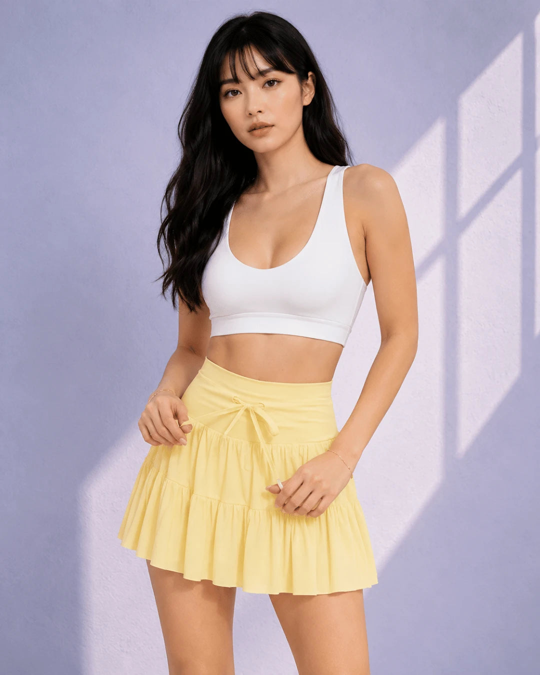 Noelle Pleated Safety Skirt