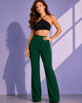 Maelle Low-Rise Flare Trousers
