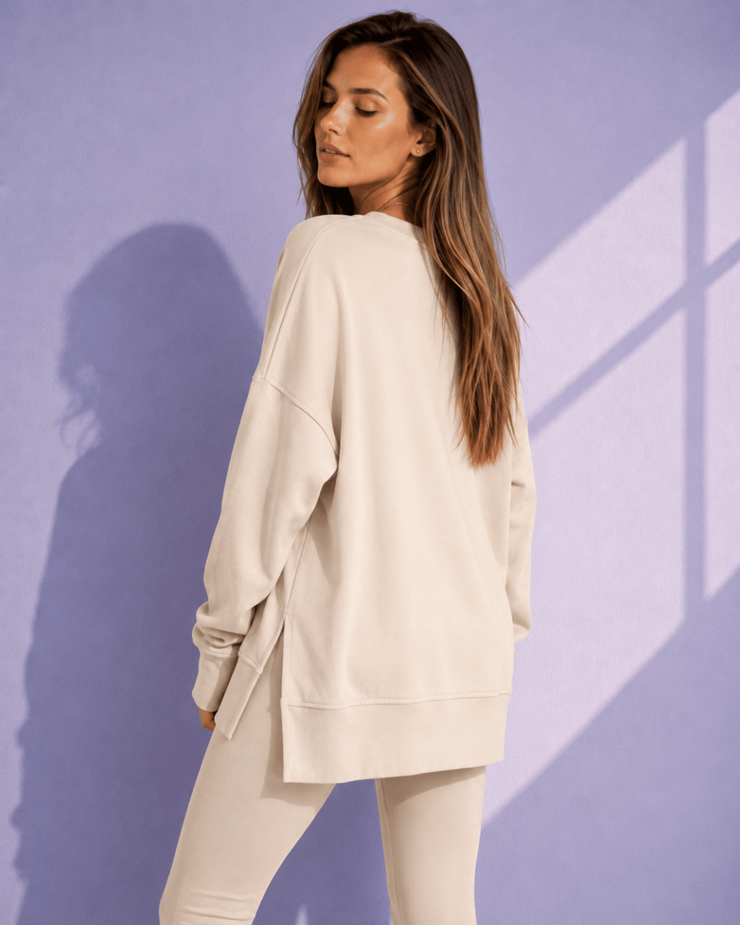 Serenne Split Knit Lounge Set