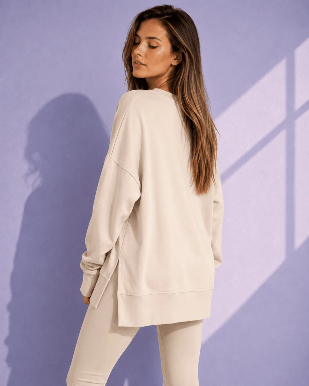 Serenne Split Knit Lounge Set