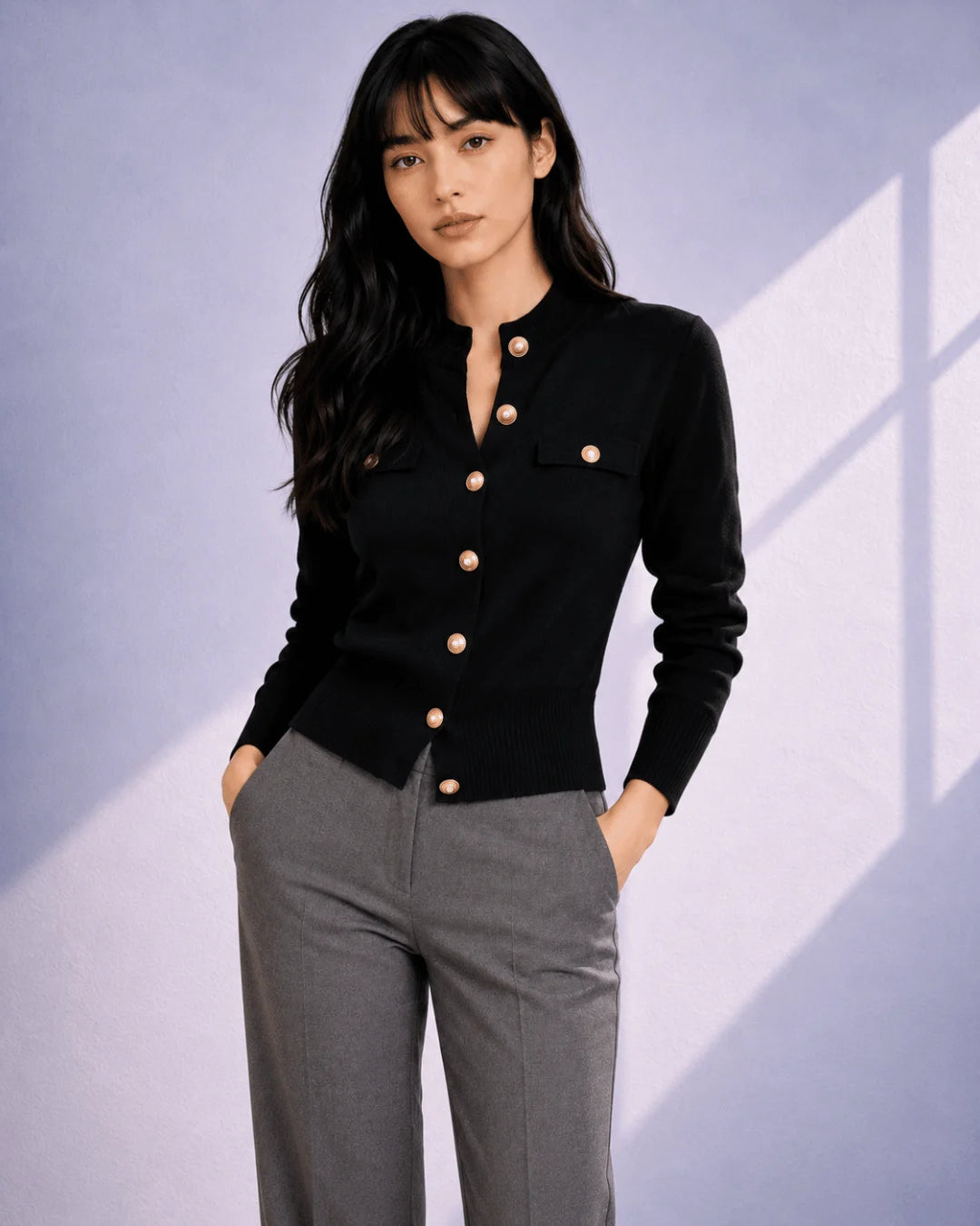 Camille Button Knit Cardigan