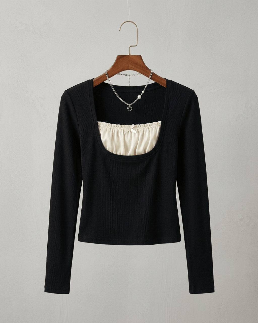 Serelle Square-Neck Top