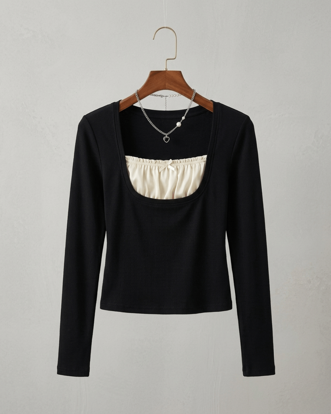 Serelle Square-Neck Top
