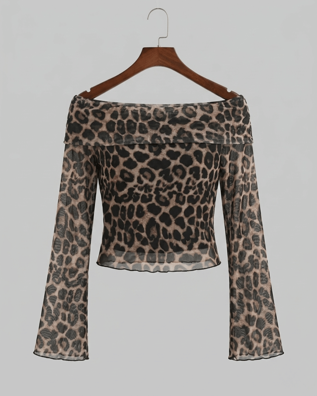 Aurelia Leopard Backless Top