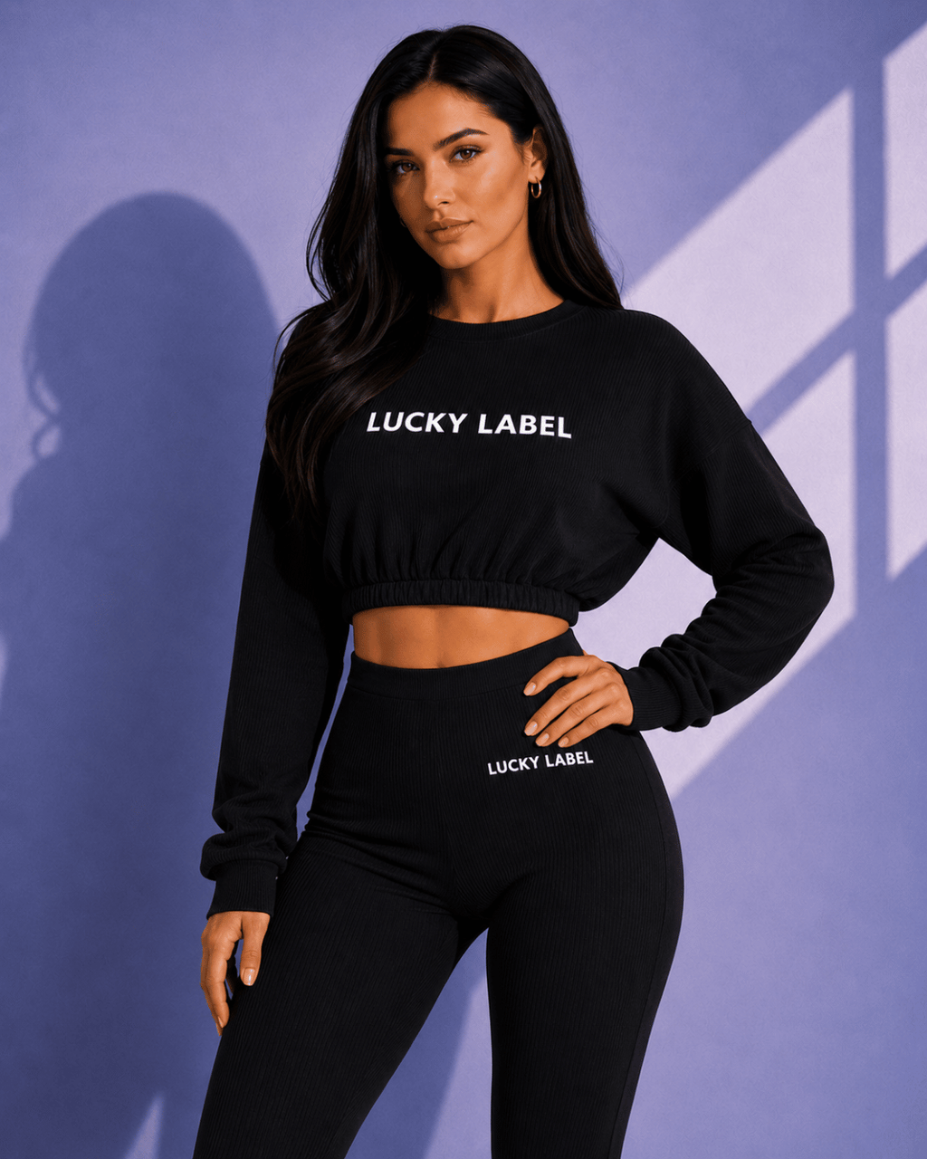 Rivelle Letter Knit Co-ord Set