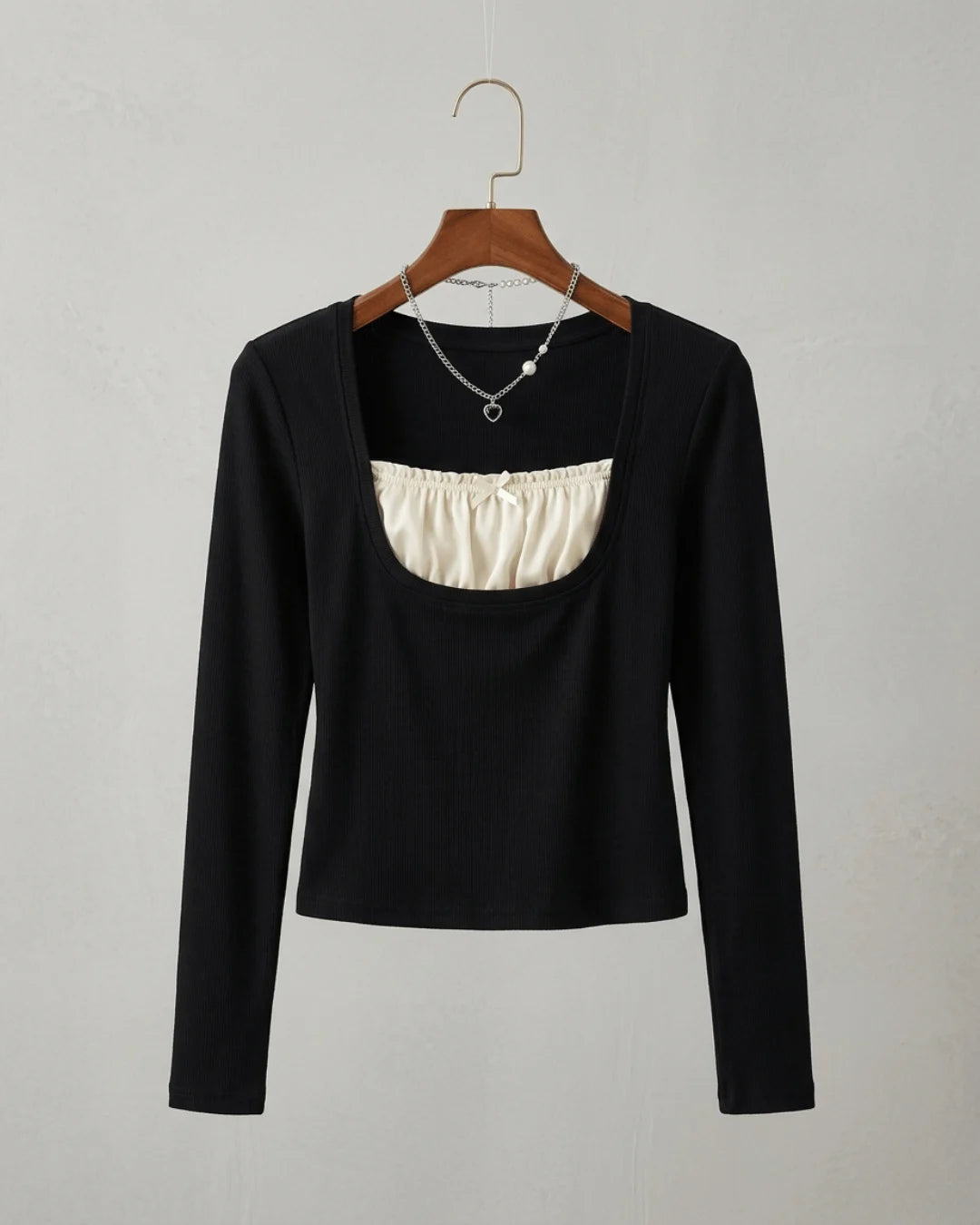 Serelle Square-Neck Top
