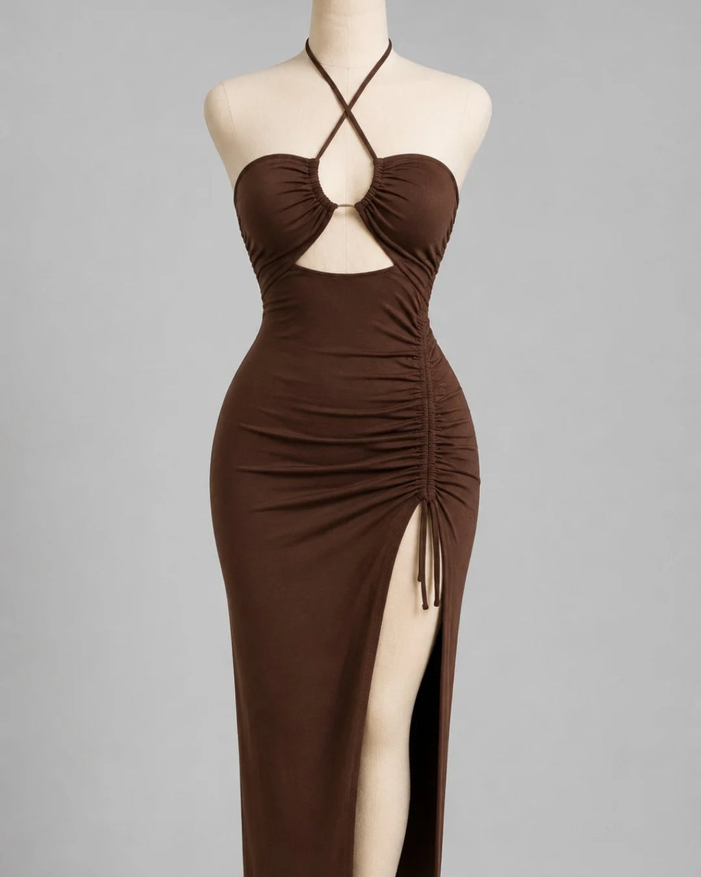 Virelle Backless Midi Dress