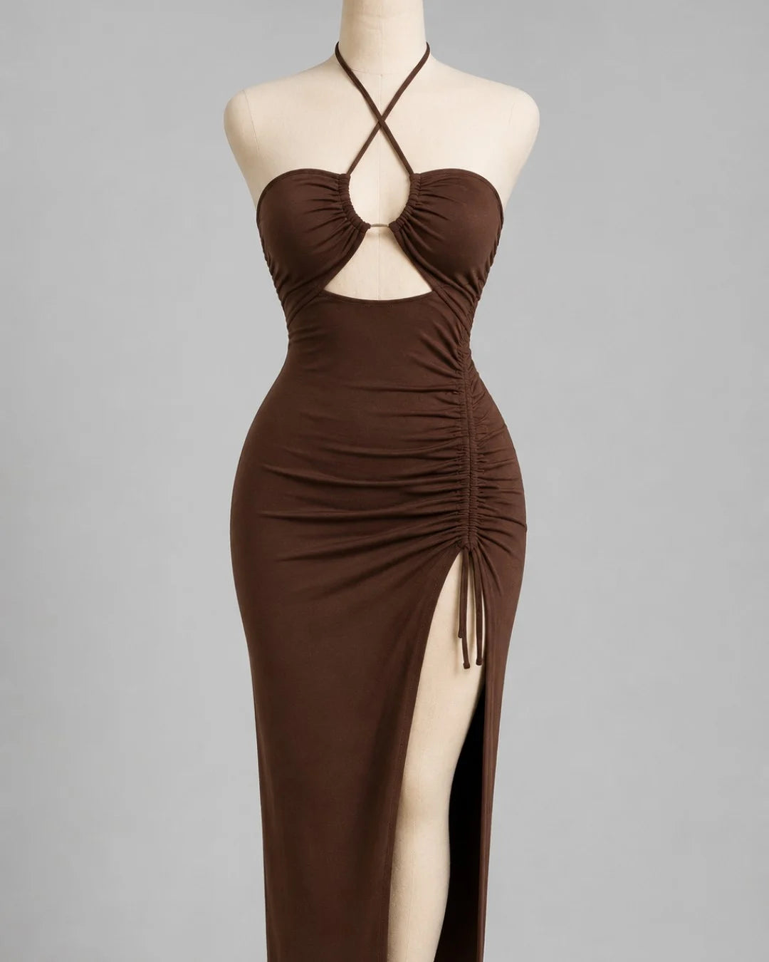 Virelle Backless Midi Dress