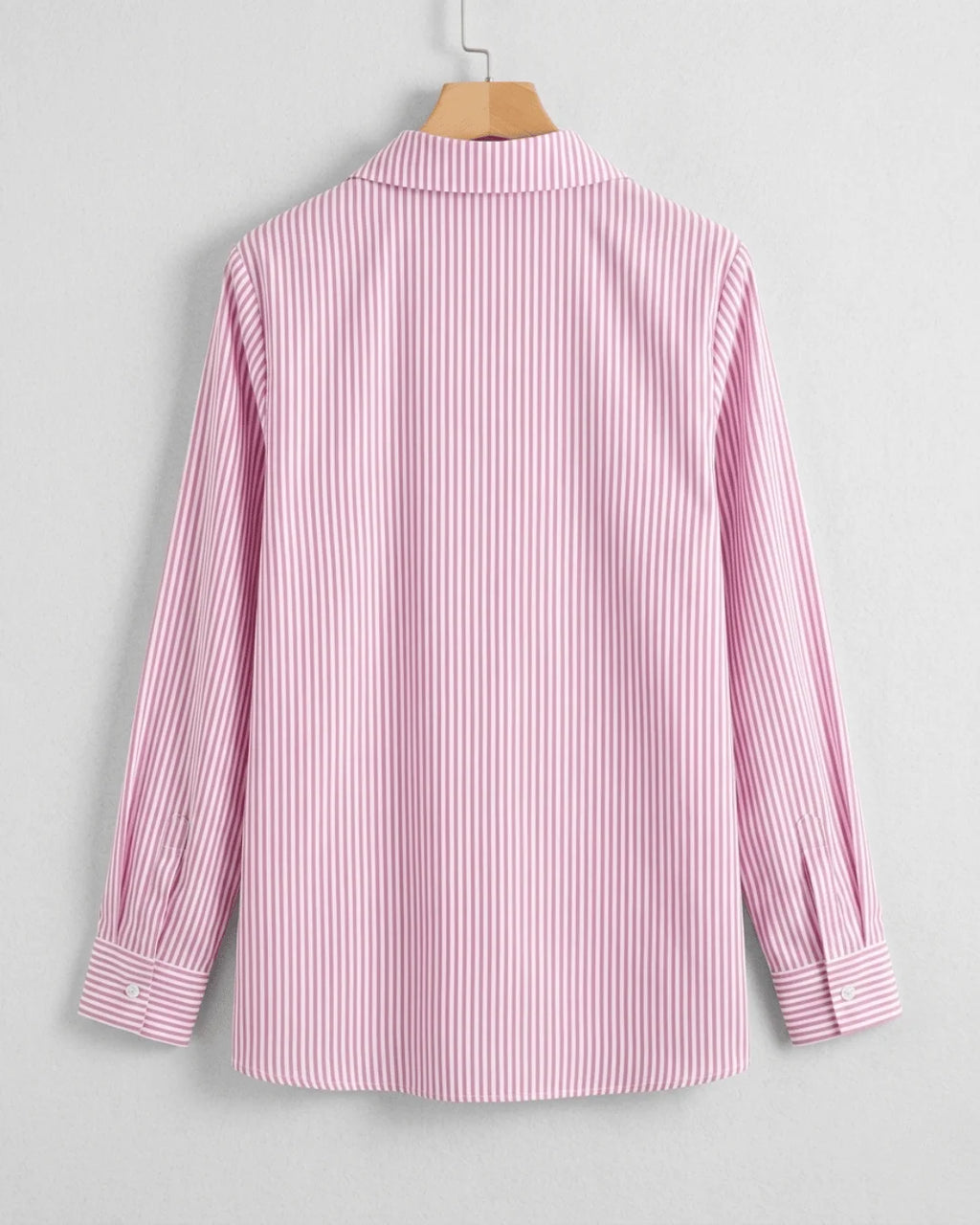 Roséline Striped Office Blouse