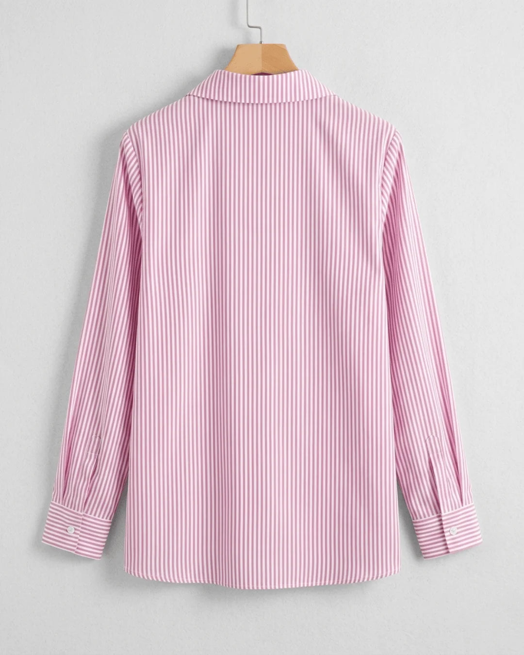 Roséline Striped Office Blouse