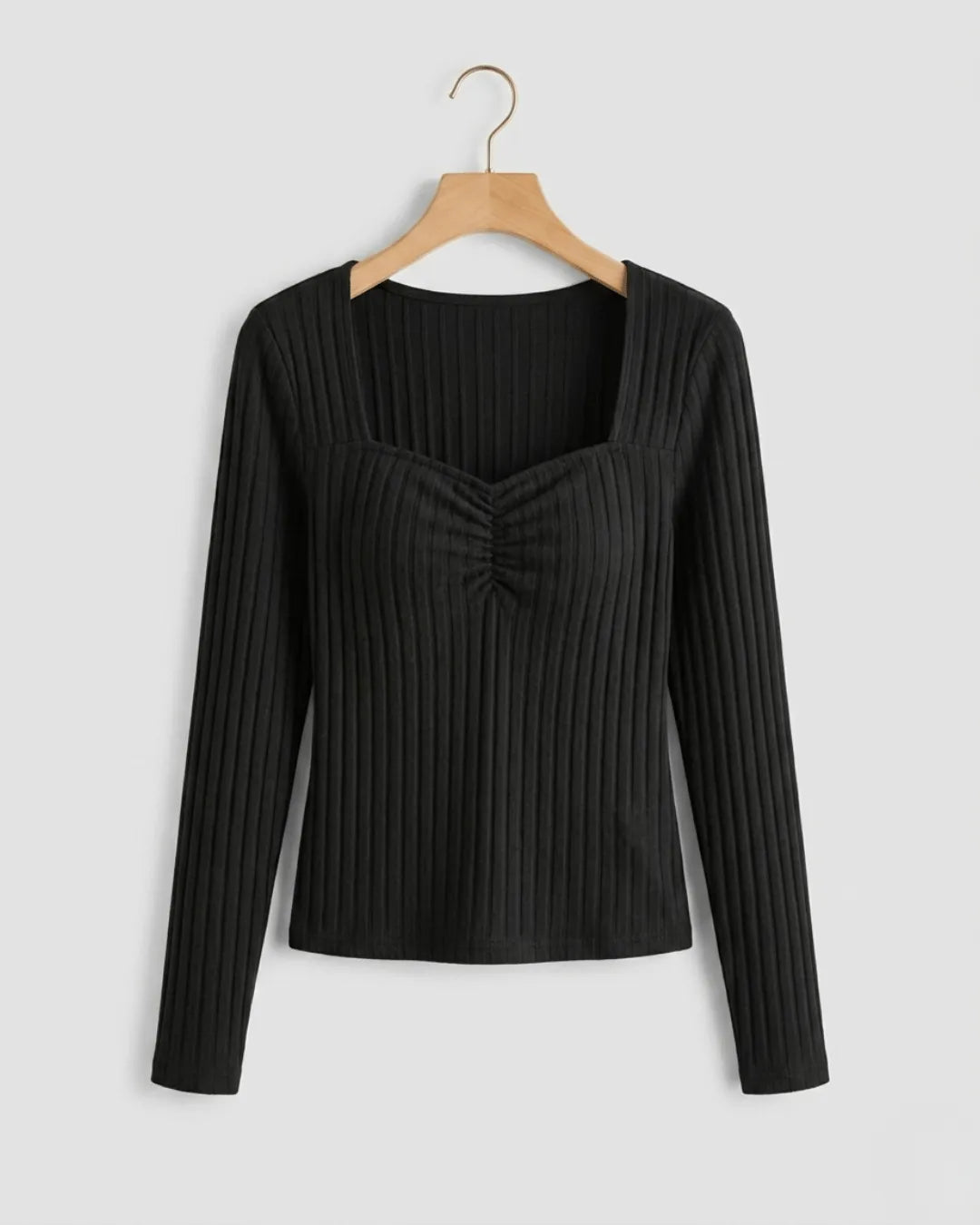 Valenne Contour Knit Top