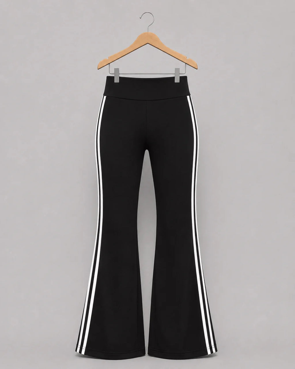 Veyra Side-Stripe Flare Pants