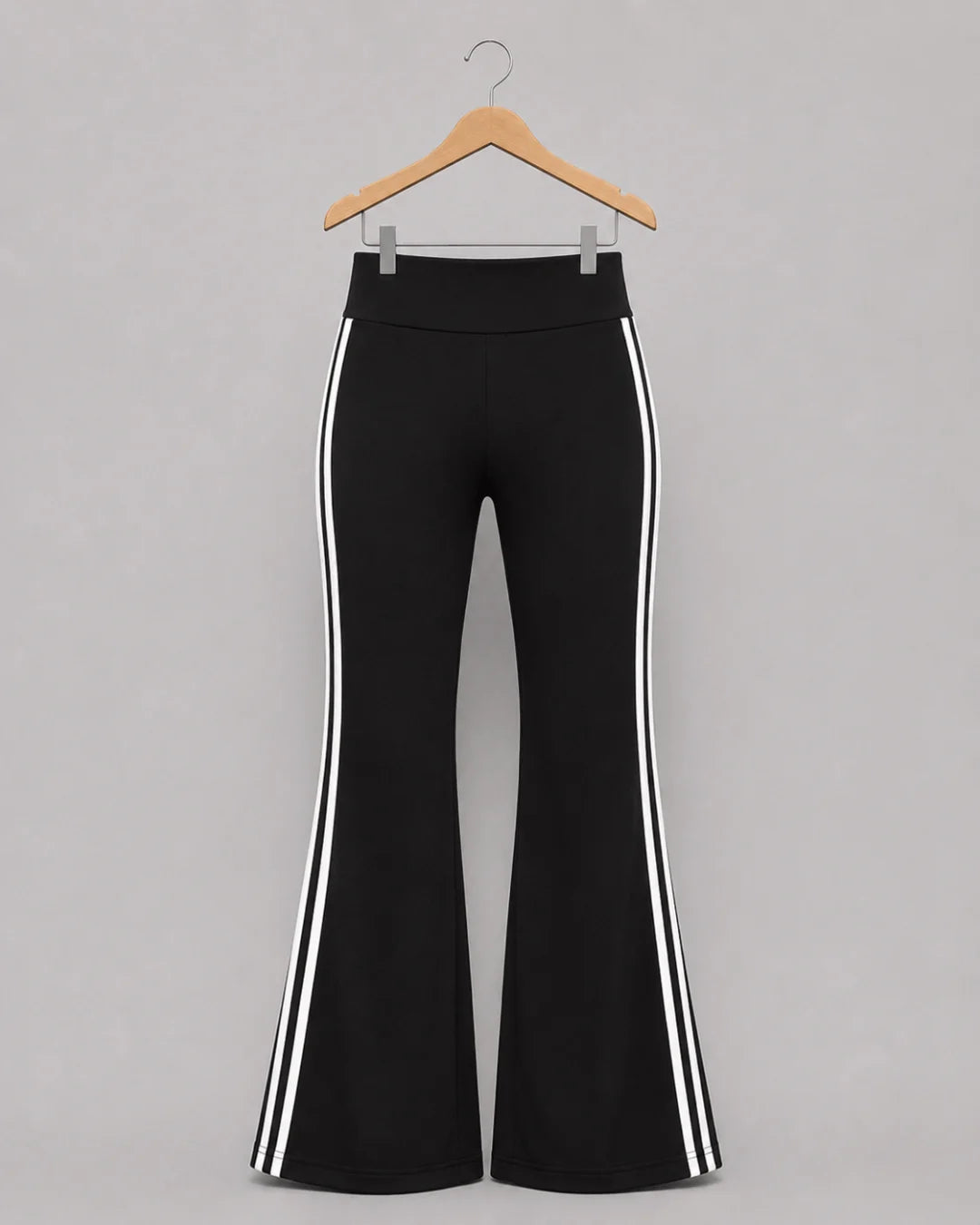 Veyra Side-Stripe Flare Pants