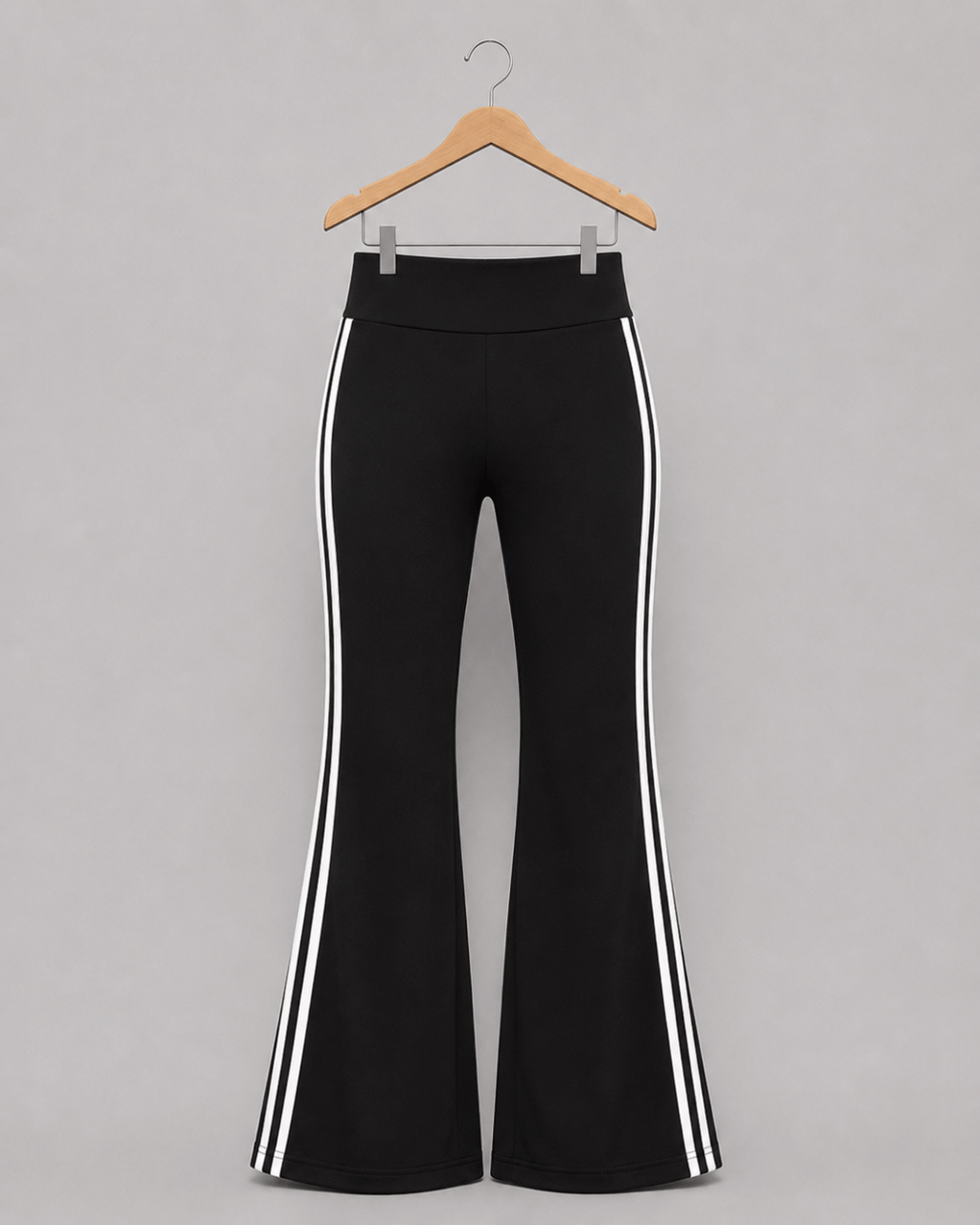 Veyra Side-Stripe Flare Pants