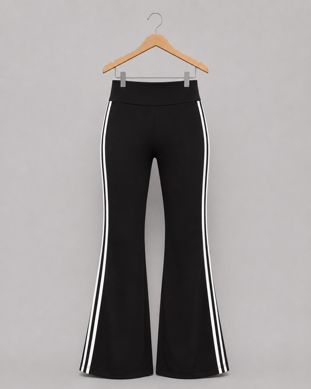 Veyra Side-Stripe Flare Pants