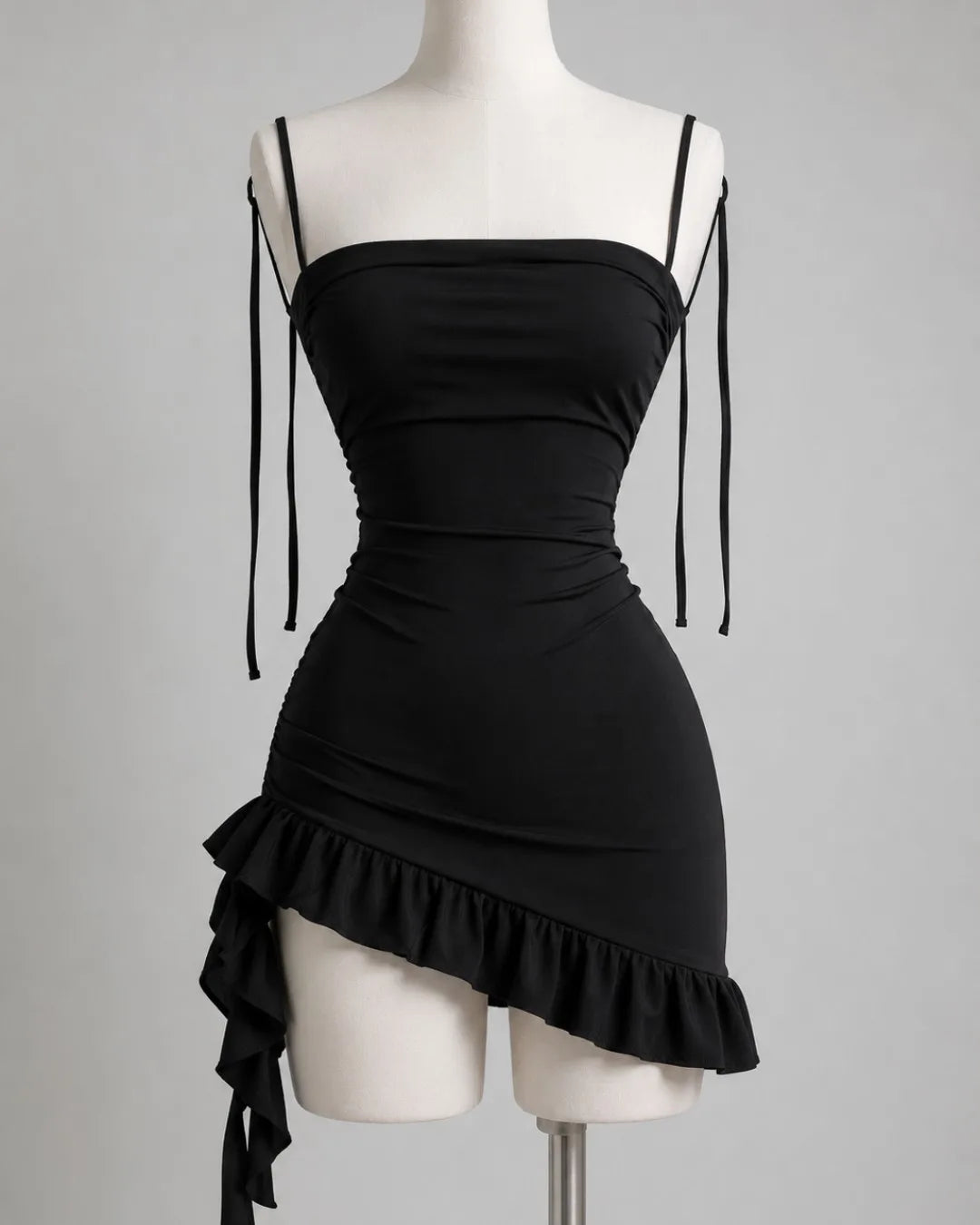 Aurelia Lace-Up Midi Dress