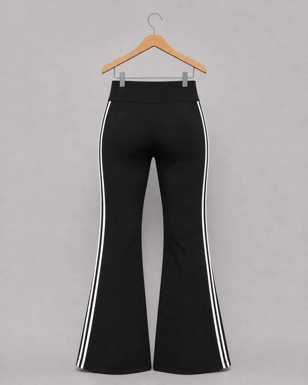Veyra Side-Stripe Flare Pants