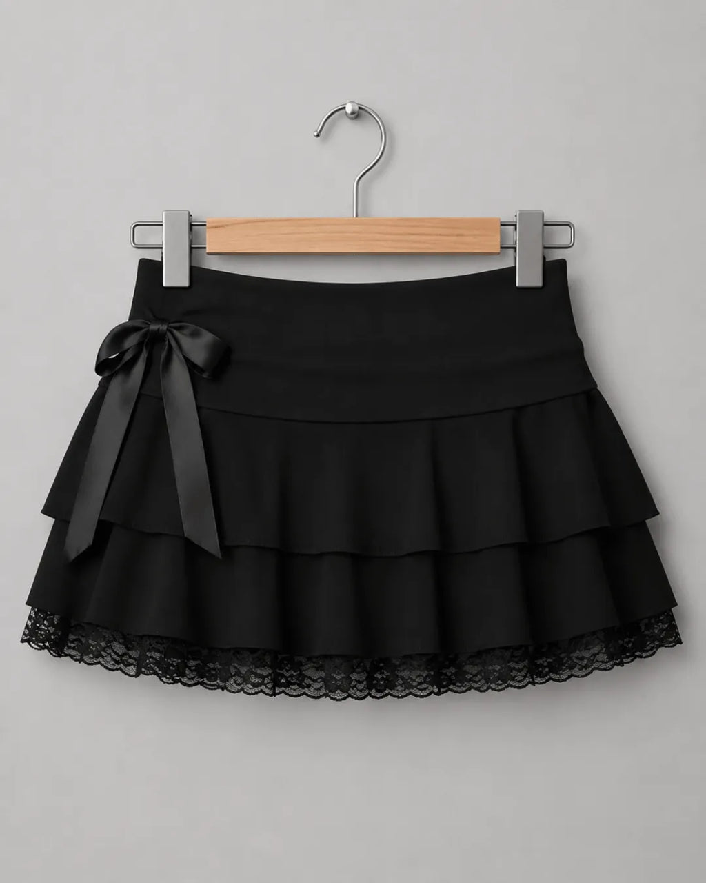 Nyelle Lace Bow Mini Skirt