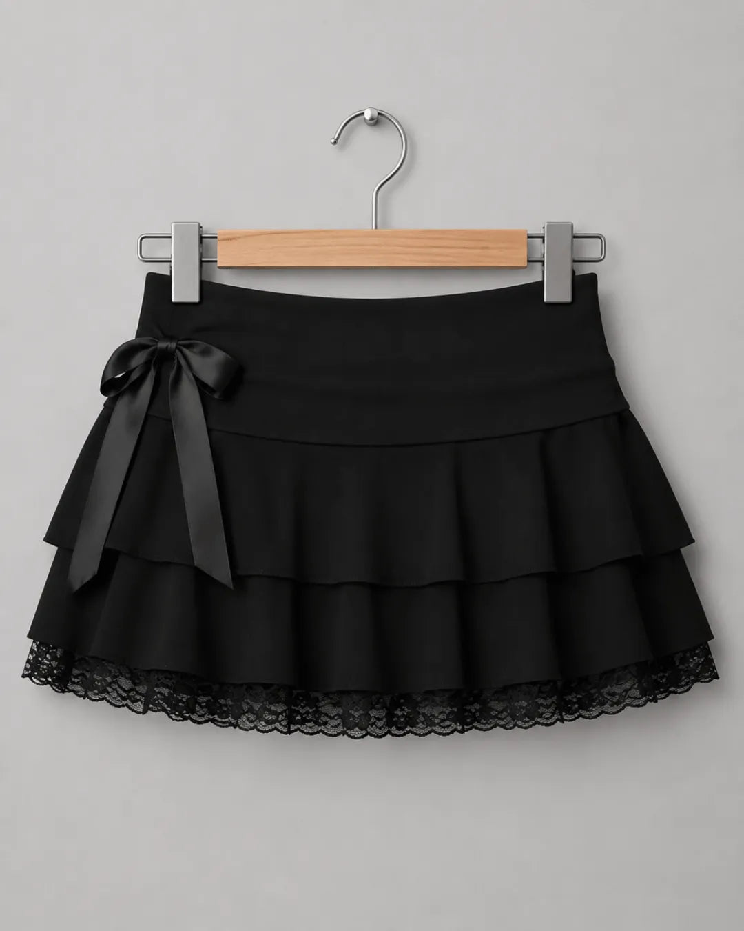 Nyelle Lace Bow Mini Skirt