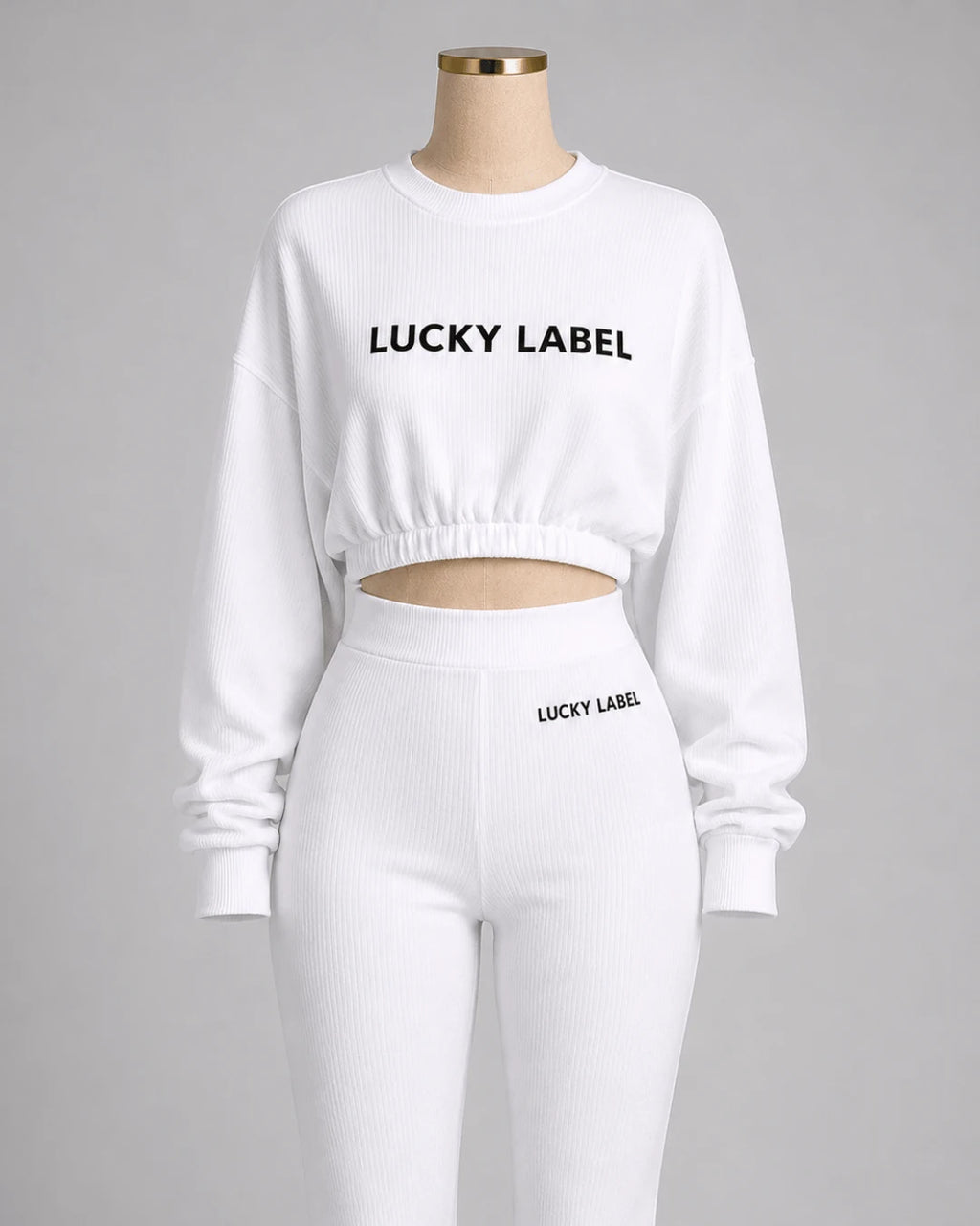 Rivelle Letter Knit Co-ord Set