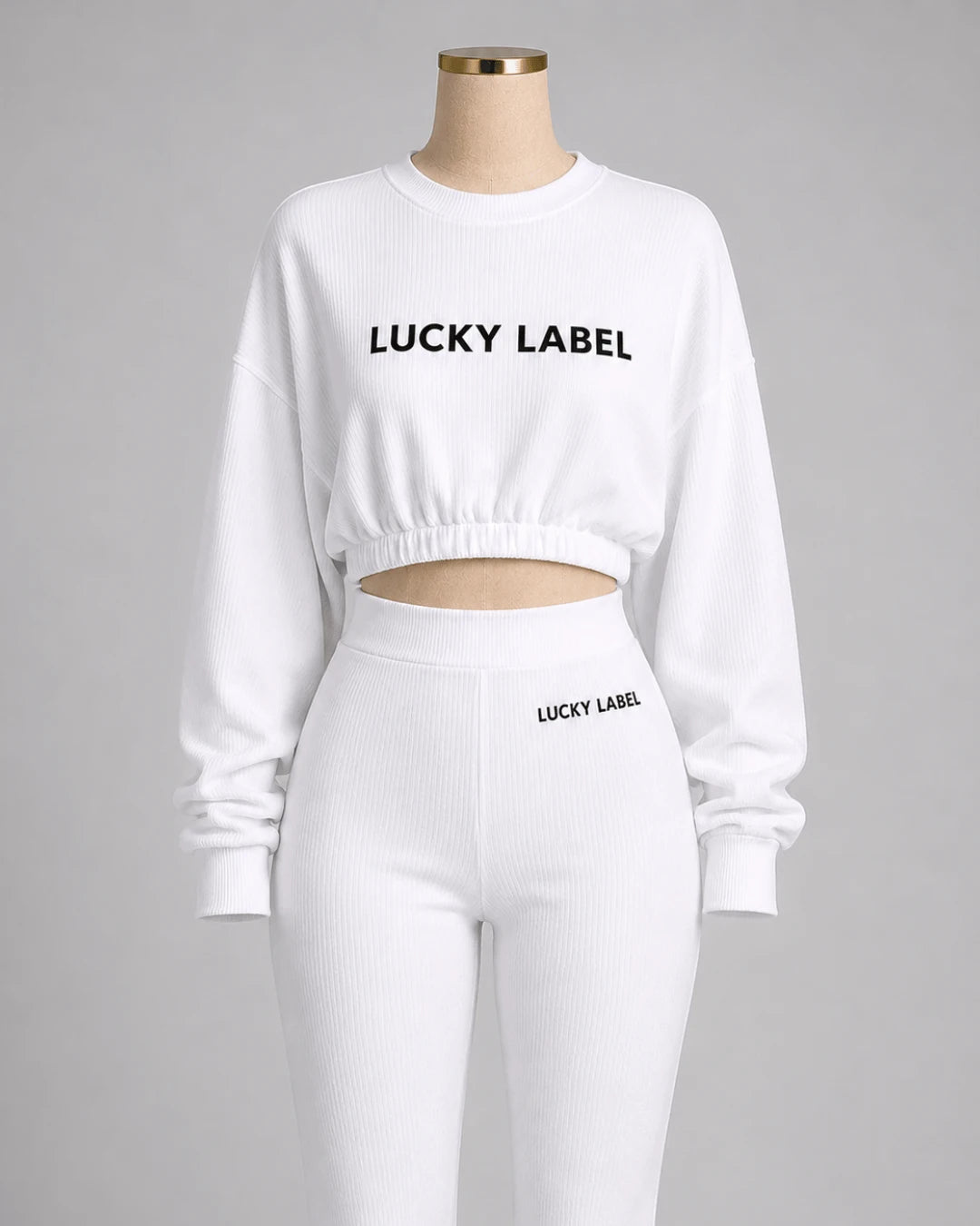 Rivelle Letter Knit Co-ord Set