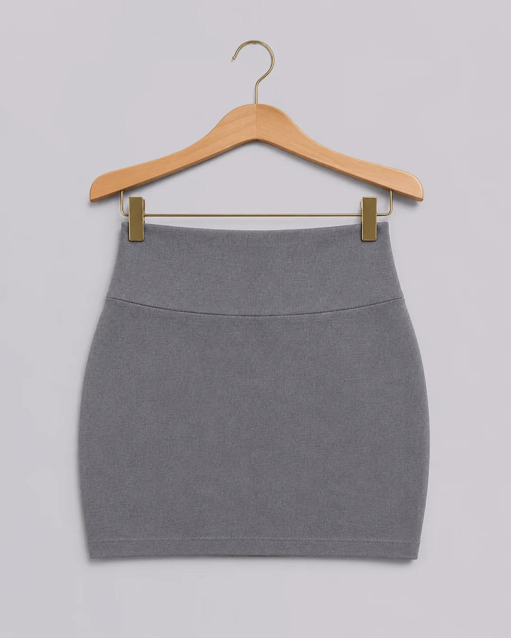 Nerisse Seamless Ribbed Mini Skirt