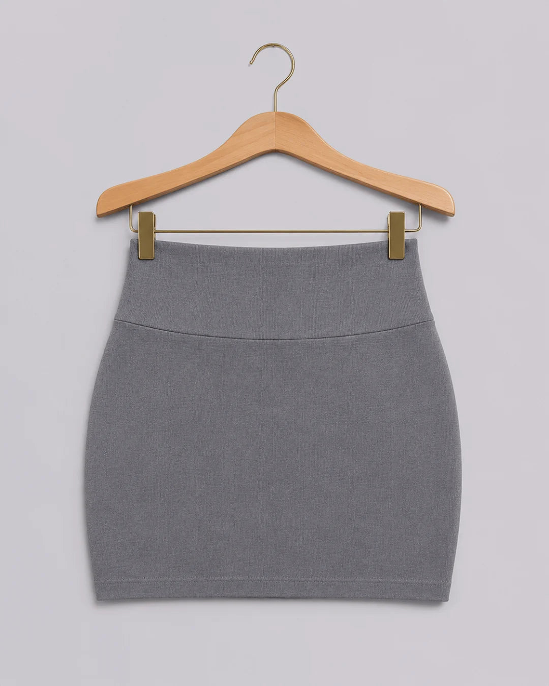 Nerisse Seamless Ribbed Mini Skirt
