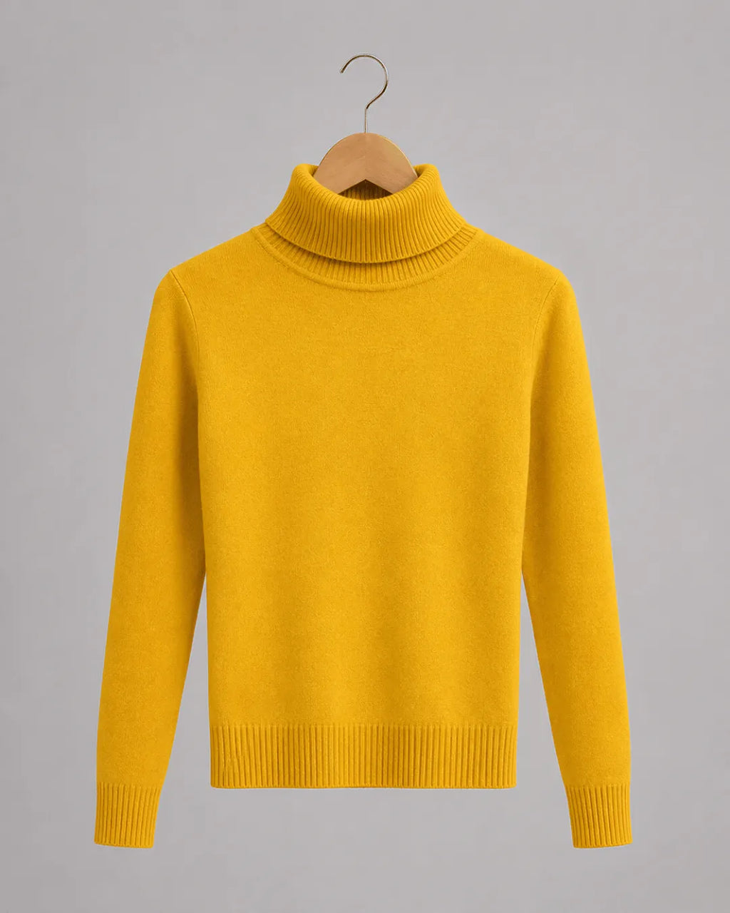 Celiane Plush-Lined Turtleneck Jumper