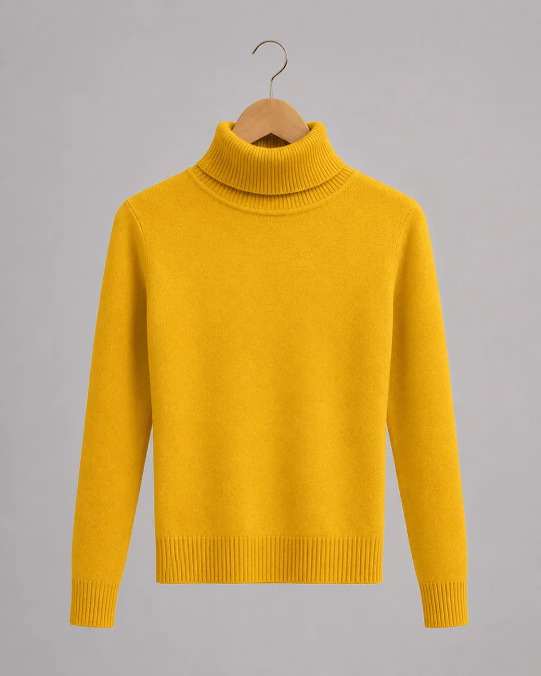 Celiane Plush-Lined Turtleneck Jumper