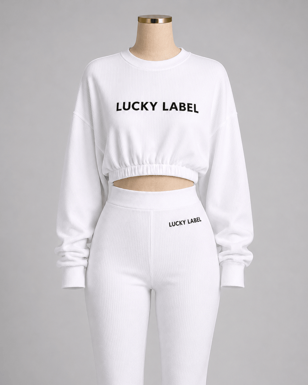 Rivelle Letter Knit Co-ord Set