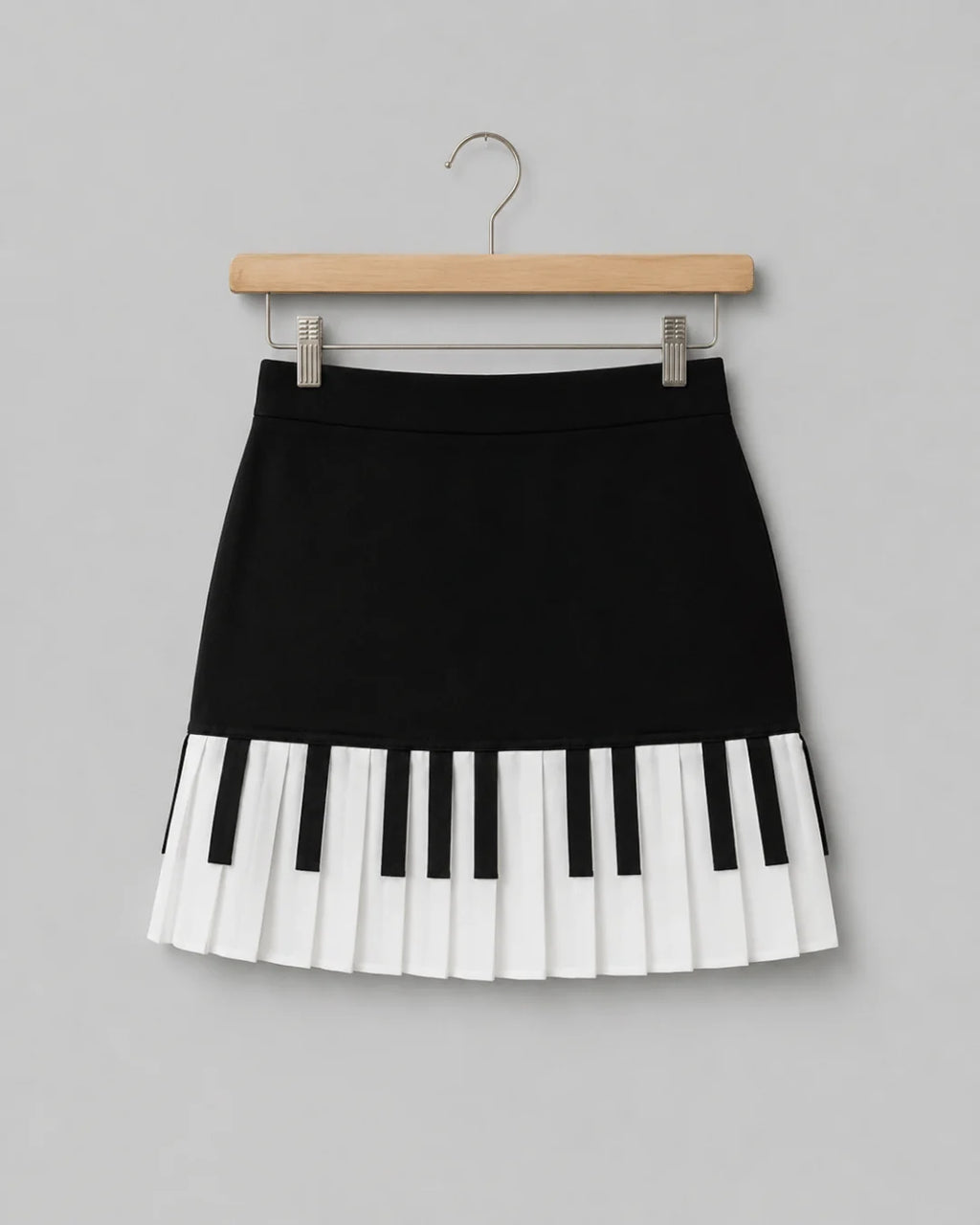 Monet Stripe A-Line Mini Skirt