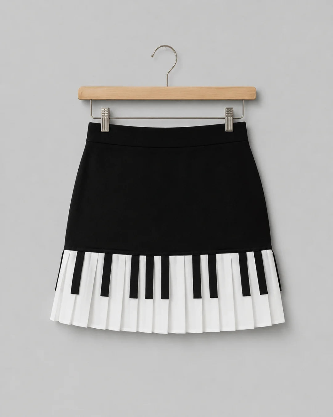 Monet Stripe A-Line Mini Skirt