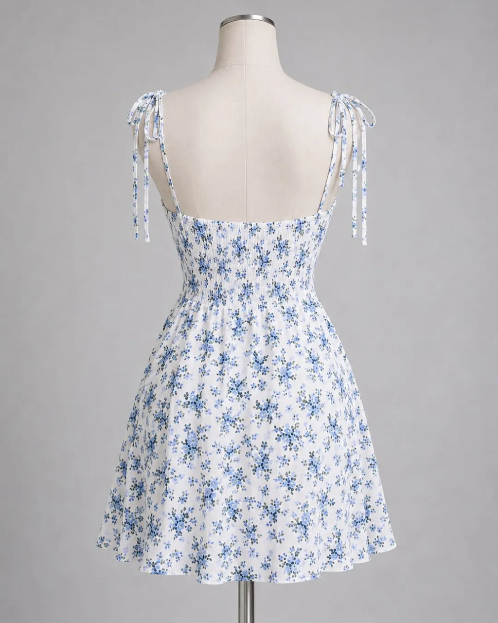 Florielle Lace-Up Mini Dress