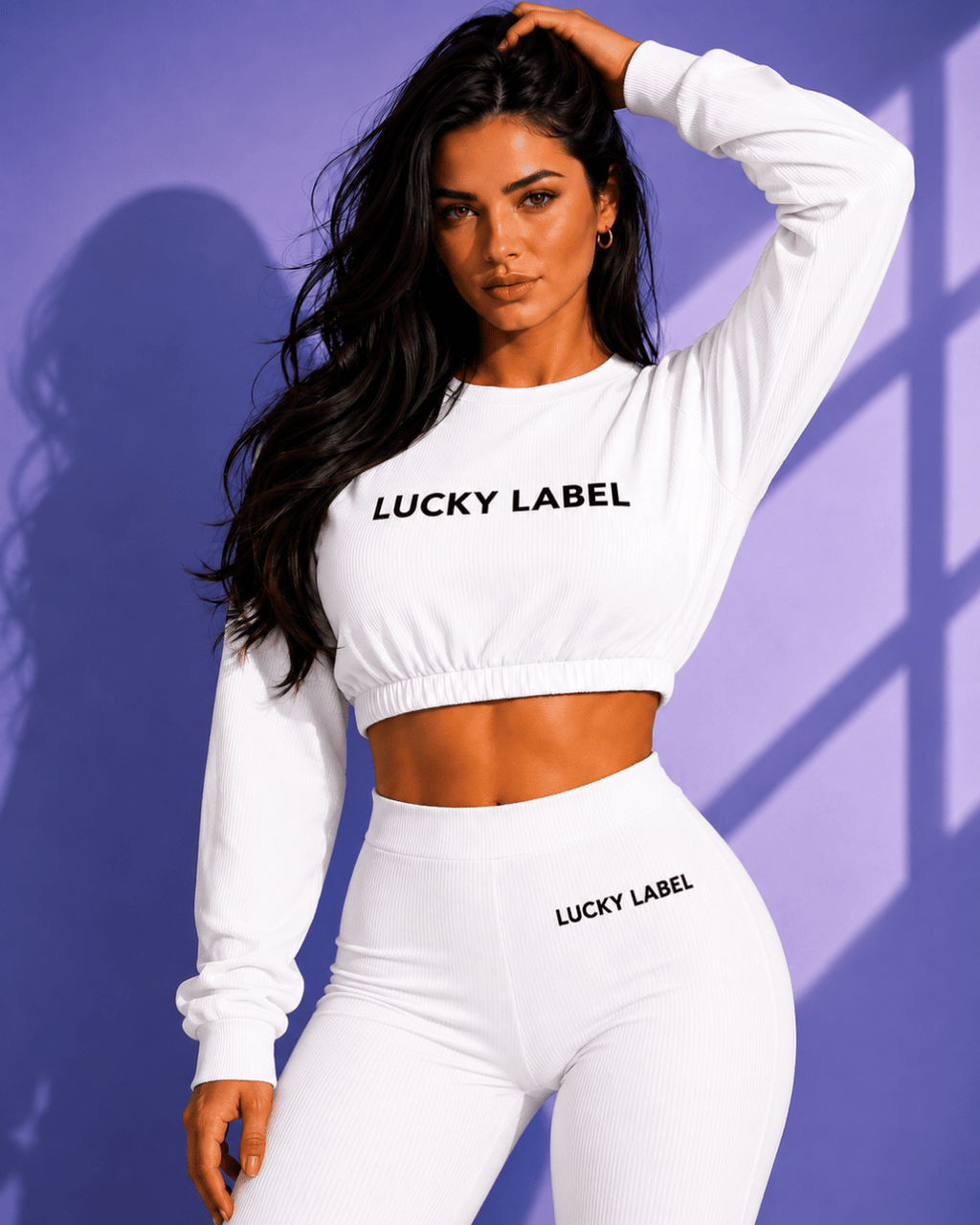 Rivelle Letter Knit Co-ord Set