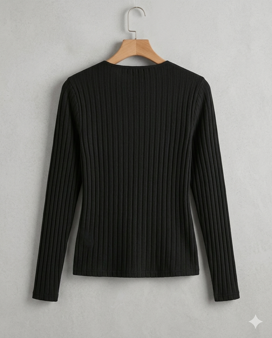 Valenne Contour Knit Top